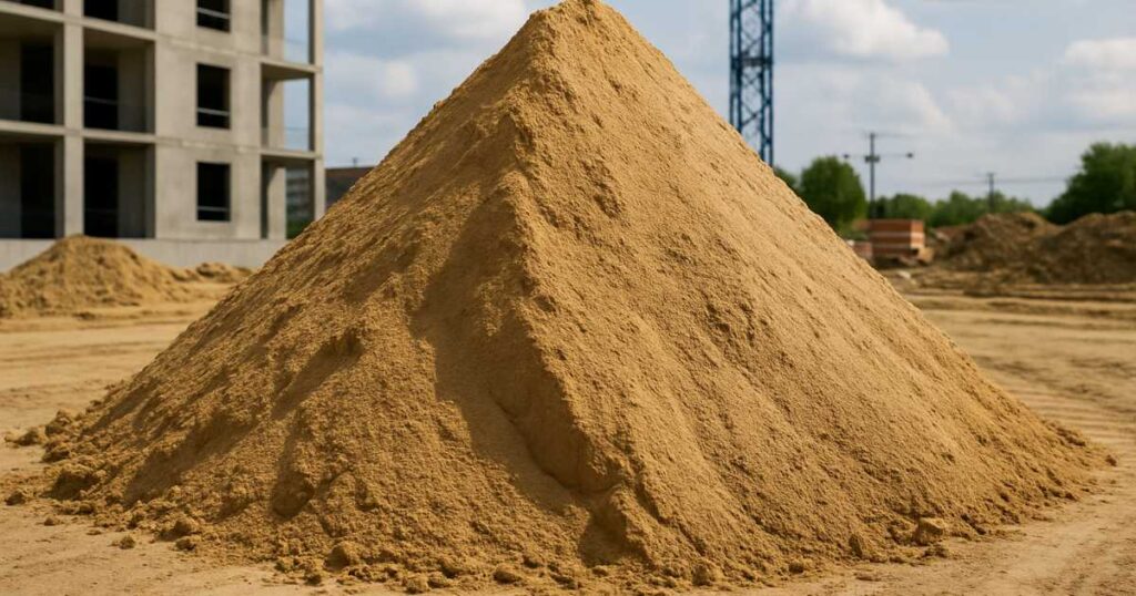 Visual Suggestion: Image of clean Konkood sand pile. Alt text: “How to buy quality sand in Kampala with Konkood.”