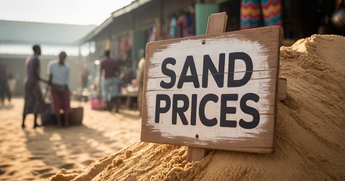 how to estimate sand needs