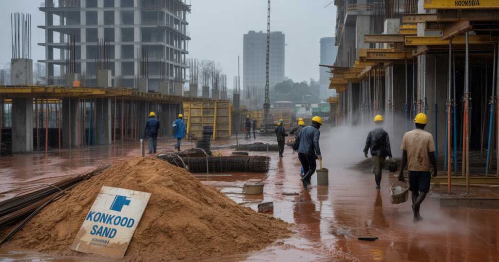 Konkood sand for Kampala’s climate.”